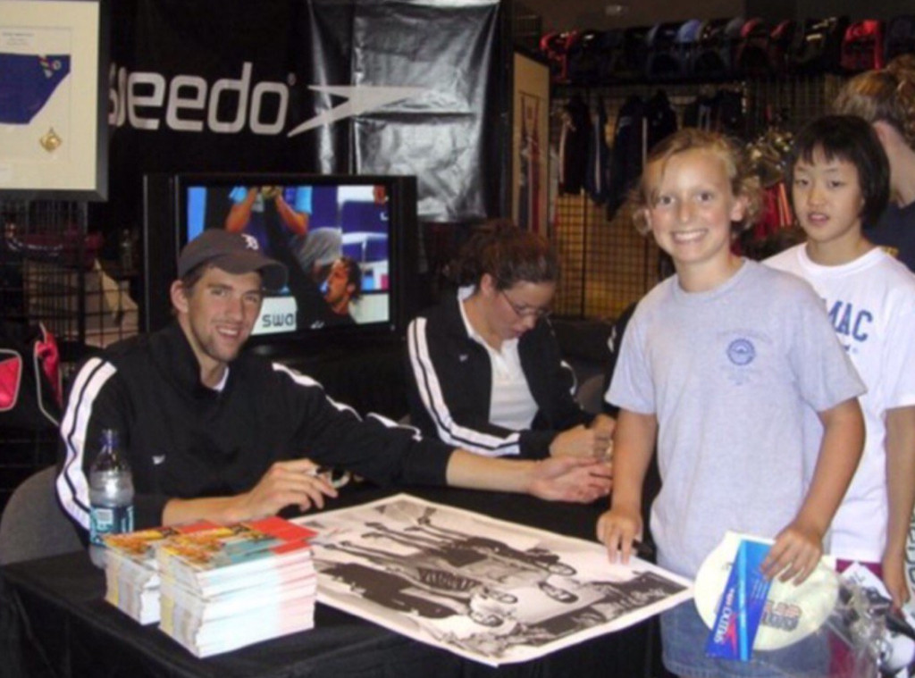 Katie Ledecky, Michael Phelps Katie Ledecky, Michael Phelps